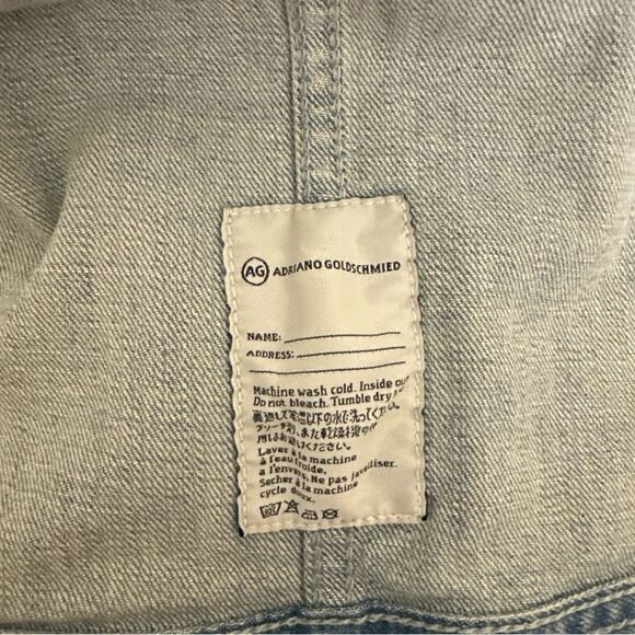 AG ADRIANO GOLDSCHMIED Denim Jeans Jacket NWT - Picture 12 of 13